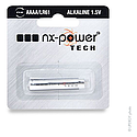Blister(s) x 1 Pile alcaline blister x1 LR61 - AAAA Nx-Power Tech 1.5V 625mAh