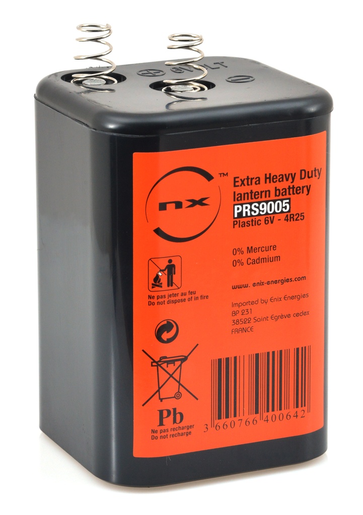 Pile(s) Pile saline 4R25R plastique NX 6V 7Ah Ecoli