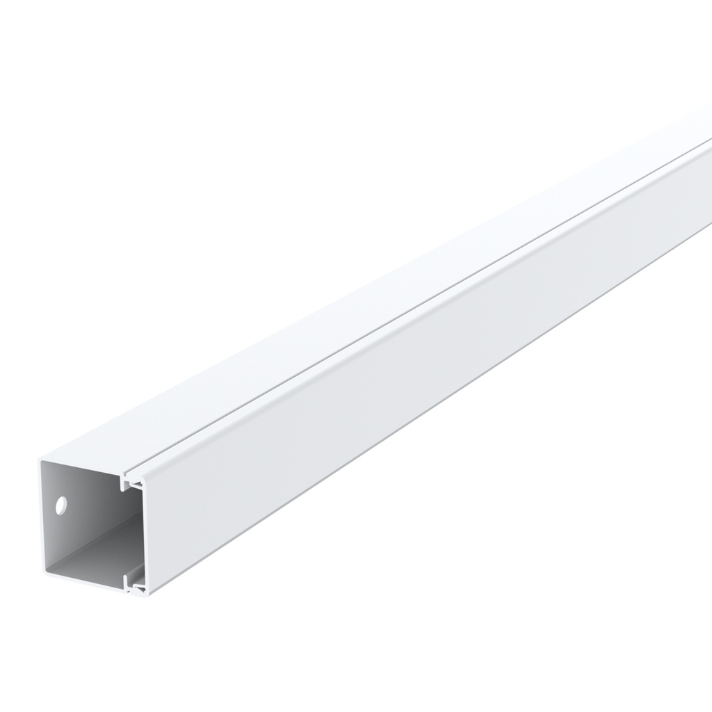 Goulotte de distribution AXIS Set 40x60 9010 AX 6040 blc/PVC