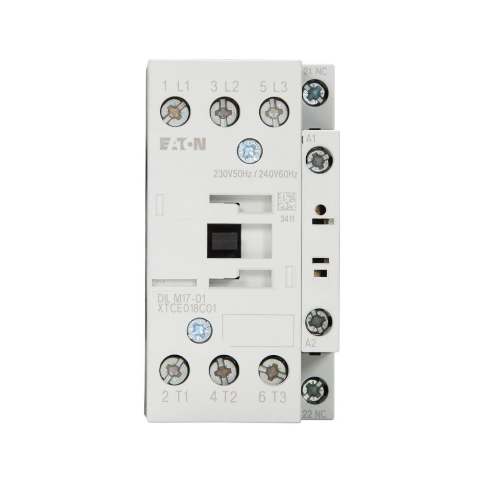 Contacteur de puissance, 3p+1O, 7.5kW/400V/AC3