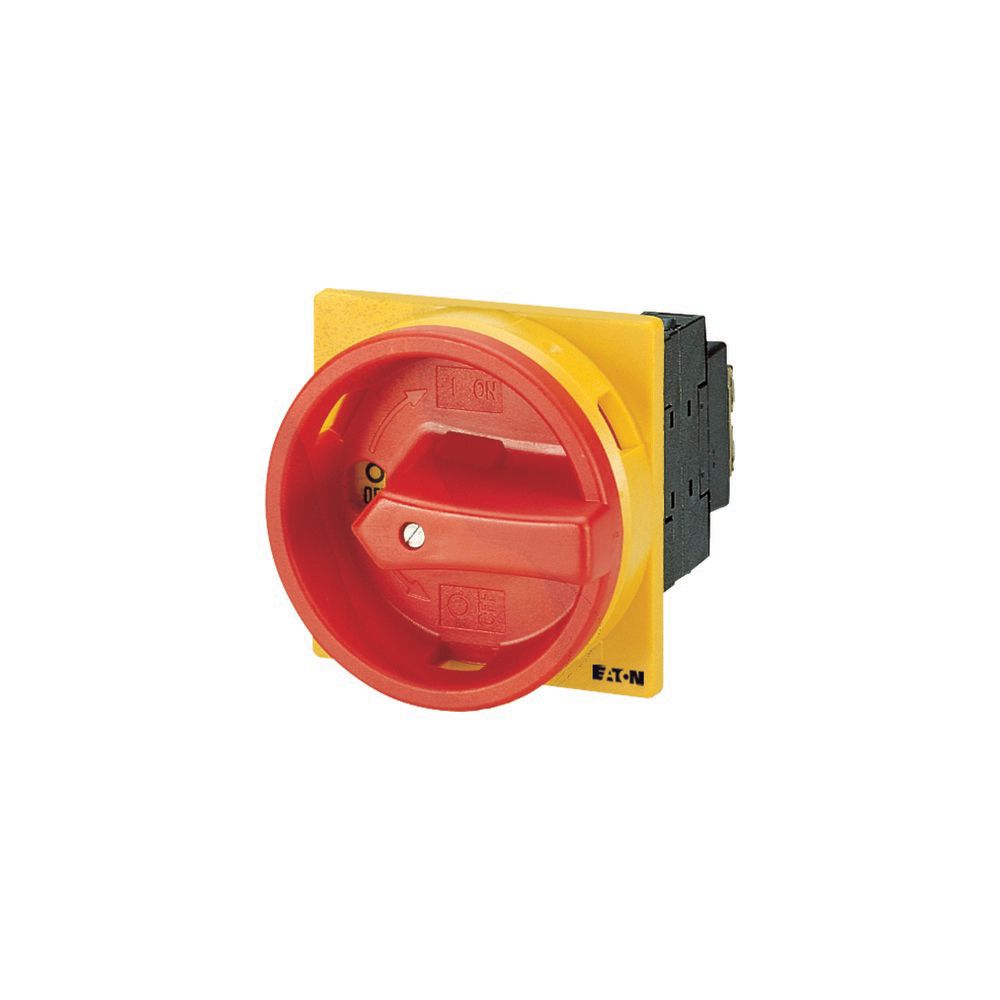 Inter. général, 2 P, 20 A, 90°, verrouillable en position 0, encastré