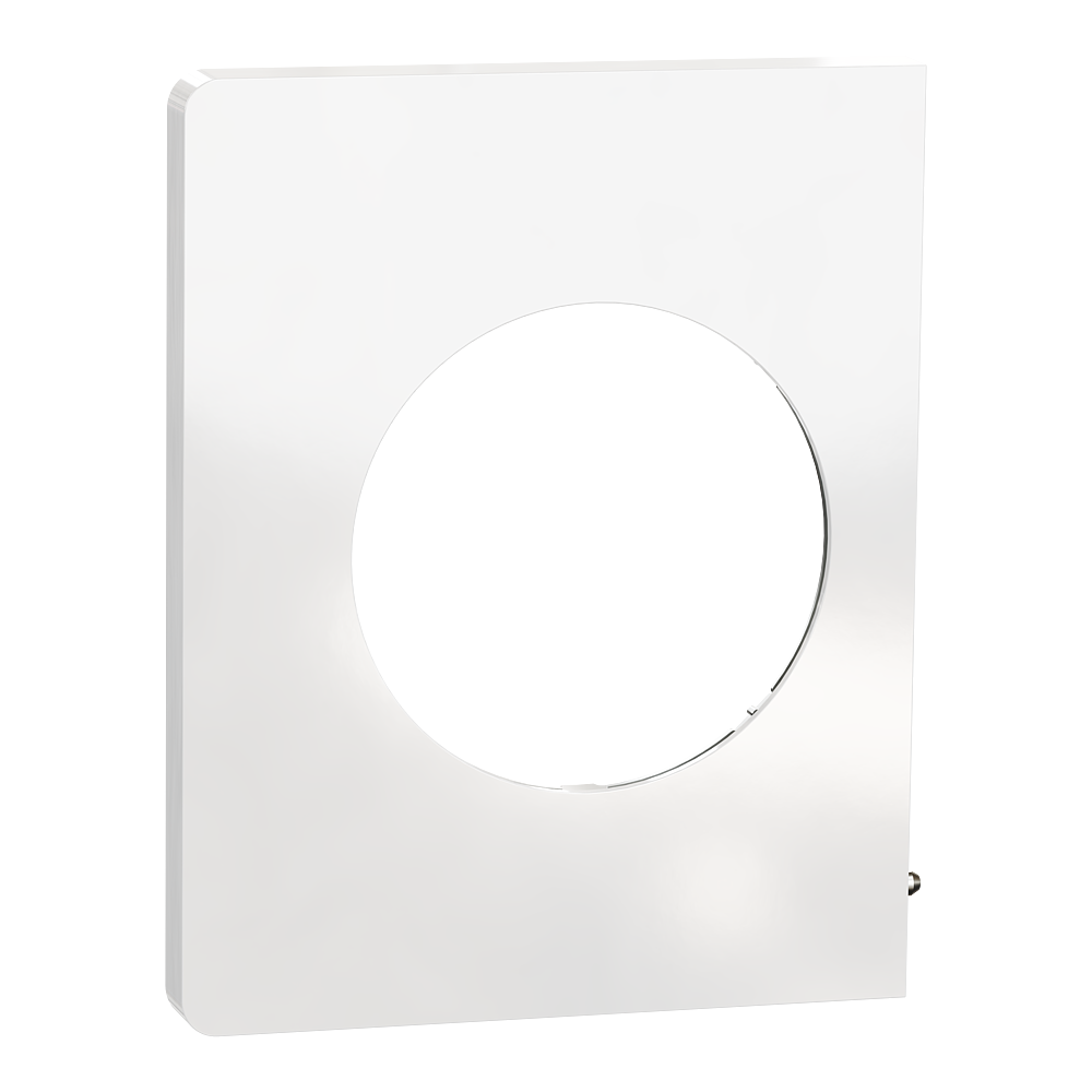 Odace Architecte - plaque de finition latérale - Blanc émaillé