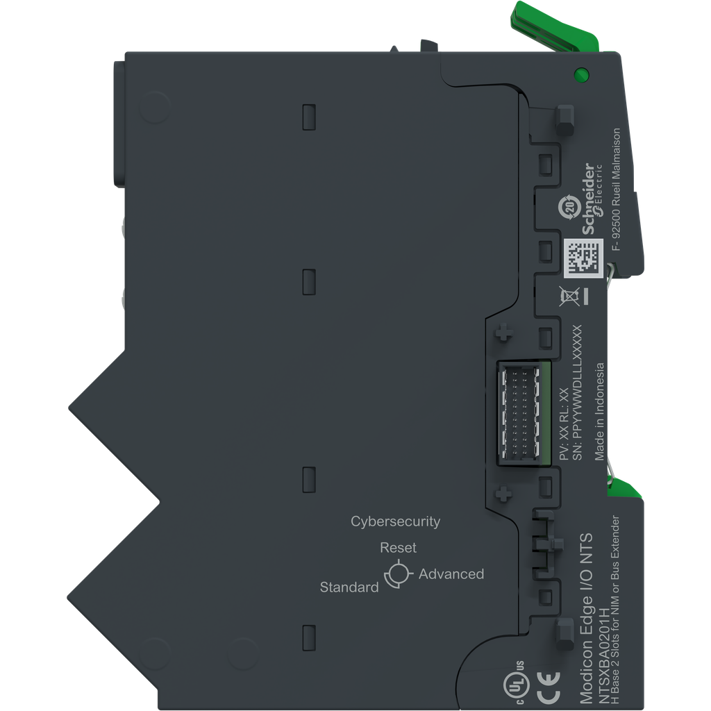 Edge I/O NTS Tête de Station+Base+Term, EthernetIP/ModbusTCP 100Mbps,2RJ45