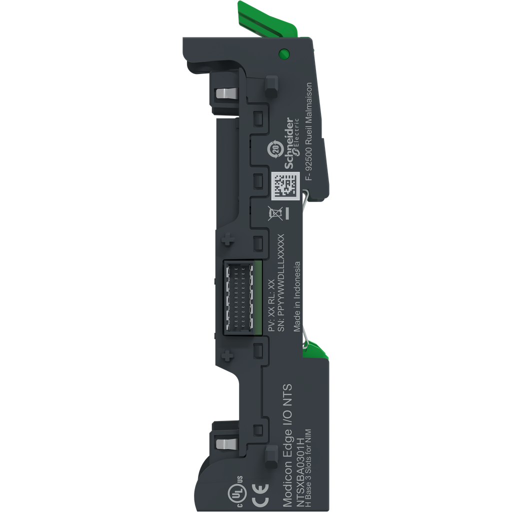 Edge I/O NTS Base 3 Slots pour Tête de station - Durcie -Pcs Détachées