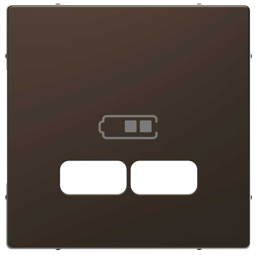 D-Life - enjoliveur pour prise USB - métal mocca