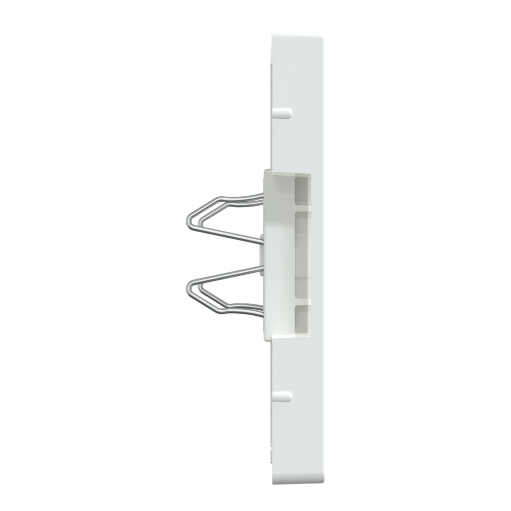 D-Life - enjoliveur prise double RJ45 S-One - porte-étiquette - blanc lotus