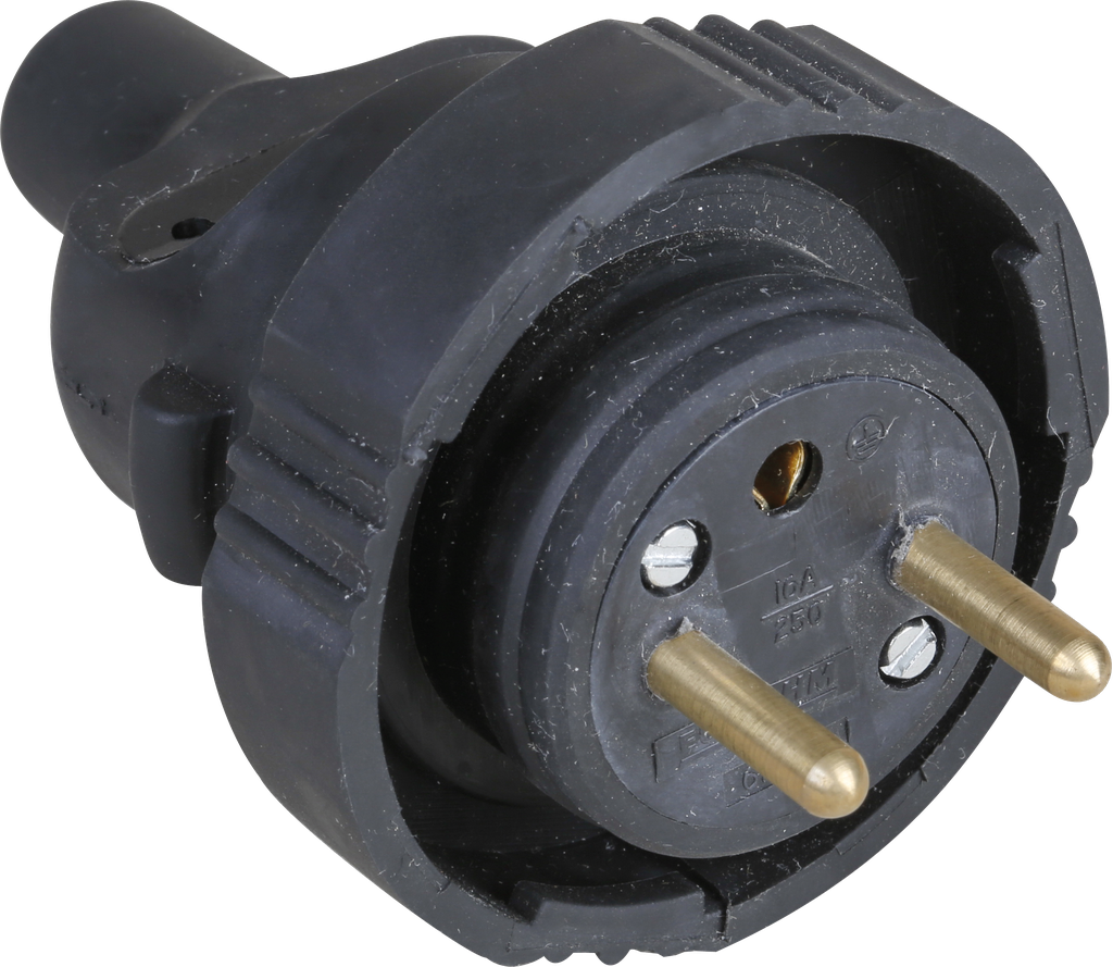 16A male caou.IP65  bague