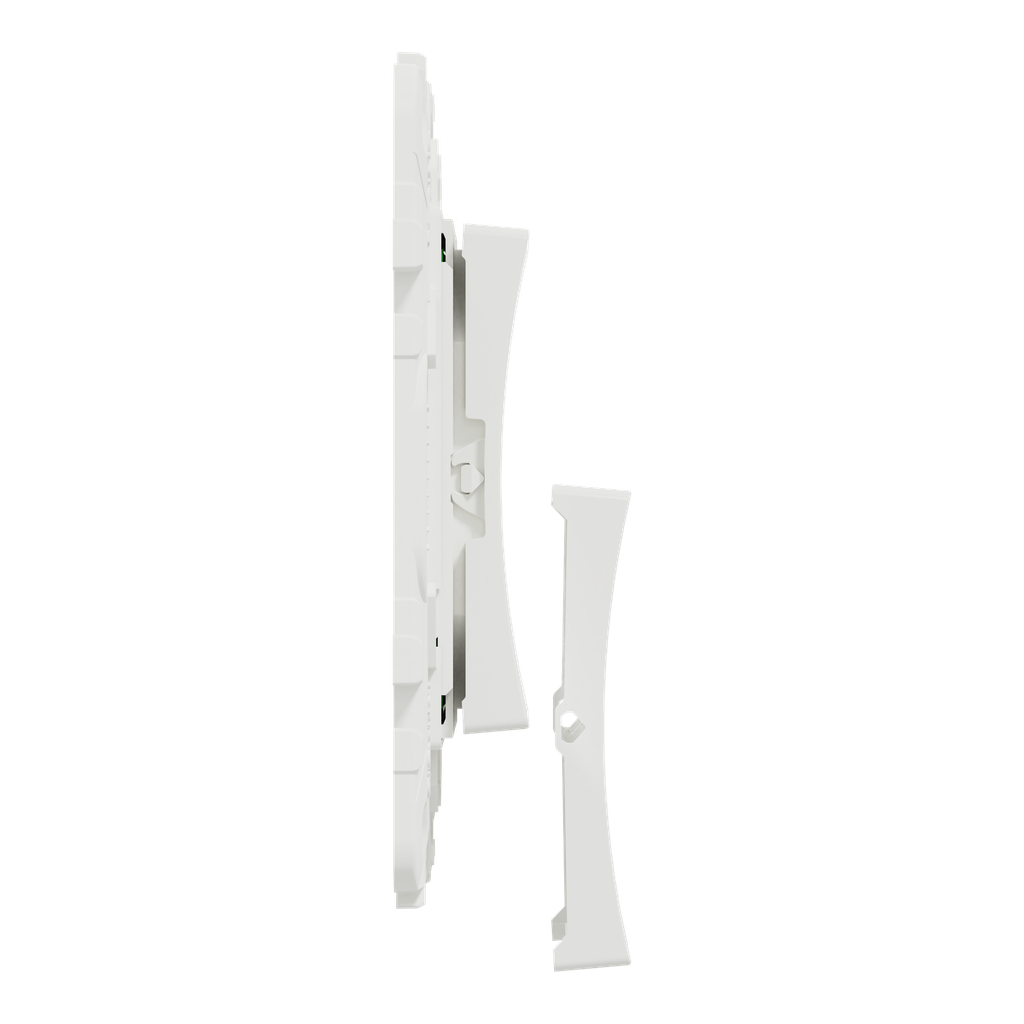 Wiser Unica - interrupteur centralisé sans fil 2 ou 4 BP - Blanc antibactérien