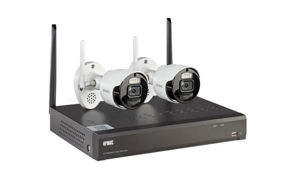 Kit NVR WiFi 8 canaux + 2 caméras Bullet