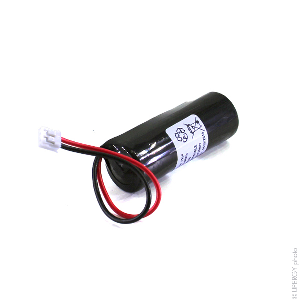 Pack(s) Batterie lithium 1x LS17500 1S1P ST1 3.6V 3.6Ah JST