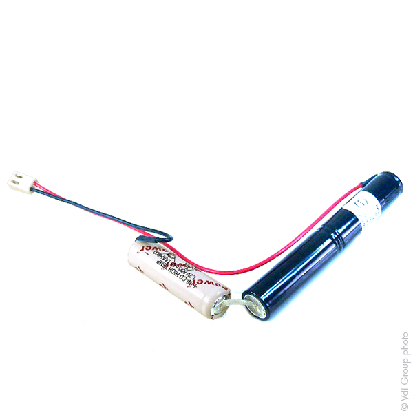 Pack(s) Batterie Nicd 3x AA 3S1P ST4 F100 3.6V 800mAh JST