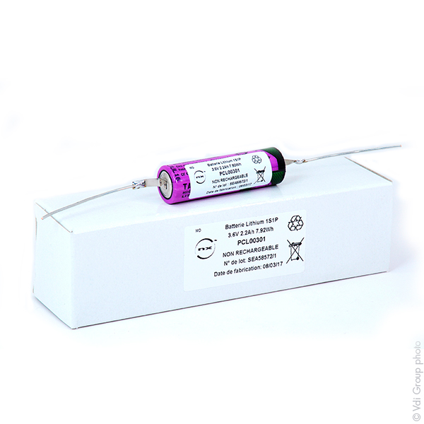 Pack(s) Pile lithium SL-760/P AA 3.6V 2.2Ah CNA