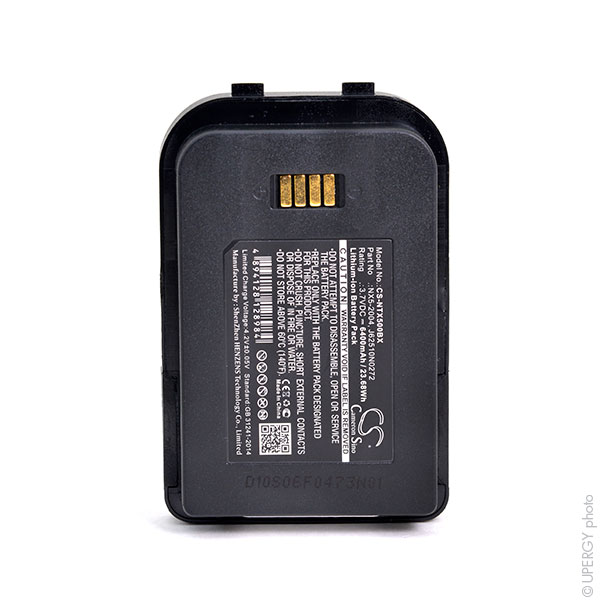 Batterie(s) Batterie lecteur codes barres 3.7V 6400mAh