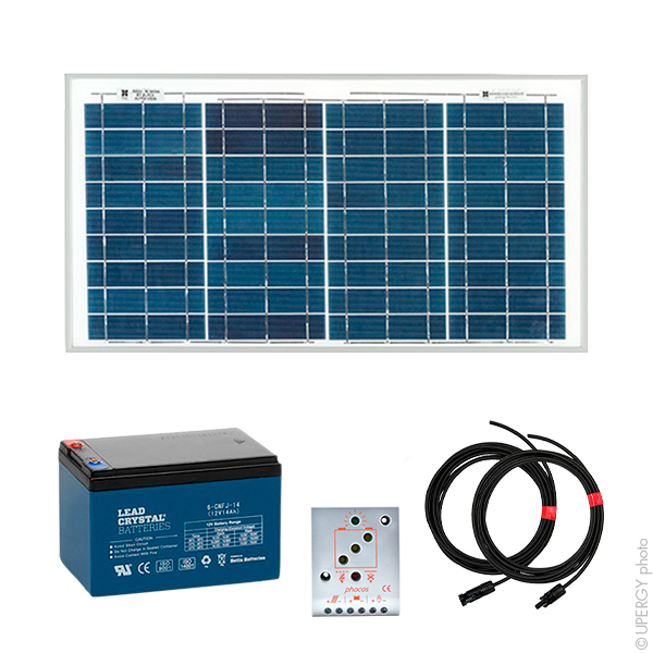 Kit(s) Kit Solaire Autonome XS 12V 85Wc (85Wh/jour en moyenne)