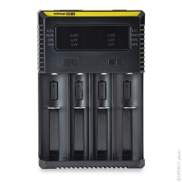 Unité(s) Chargeur Li-ion/IMR/LIFePO4/NiMH/NiCd NITECORE New i4 pour 4 accus 1034