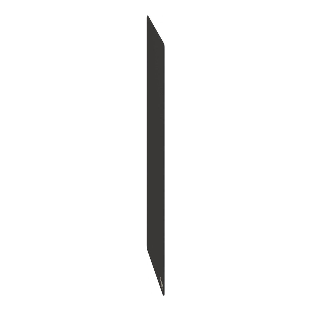 Harmony - plastron - panneau vierge - 300x400 - non marqué - plastique - noir