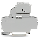 TOPJOB®S : Borne fusible 5x20 2C / 2,5 (4) mm² / Gris