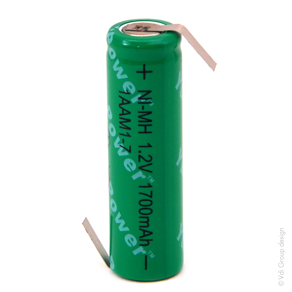 Accumulateur(s) Accus Nimh industriels AA 1AAM1-7 1.2V 1700mAh HBL