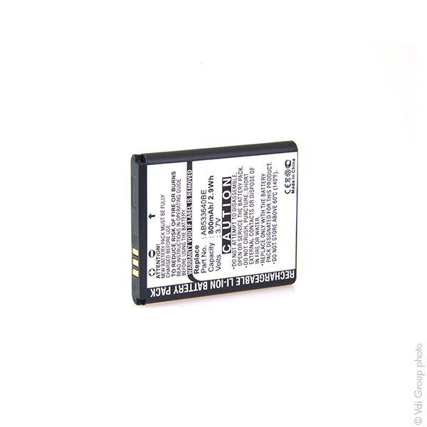 Blister(s) x 1 Batterie téléphone portable pour Samsung 3.7V 800mAh
