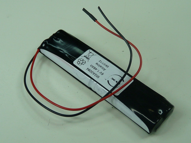 Pack(s) Batterie alcaline 4x AAA NX ST5 4S1P 6V 1460mAh Fils