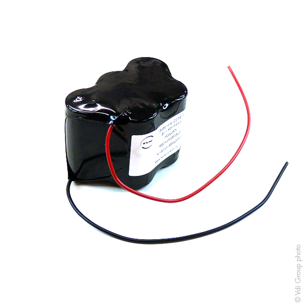 Batterie(s) Batterie eclairage secours 5x SC ST7 F150 6V 1.6Ah