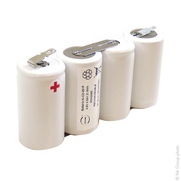 Pack(s) Batterie eclairage secours 4x D HT 4S1P ST1 4.8V 4Ah FAST