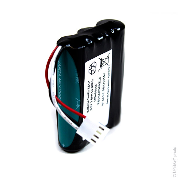 Pack(s) Batterie Nimh 3x 4/3A 3S1P ST1 3.6V 3.8Ah Molex