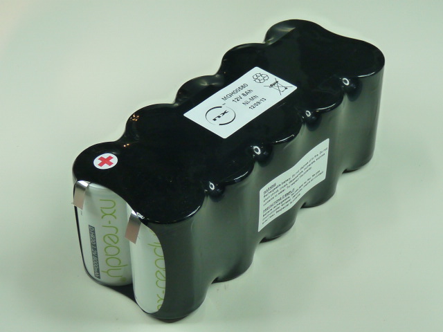 Pack(s) Batterie Nimh 10x D 10S1P ST2 12V 8Ah T2