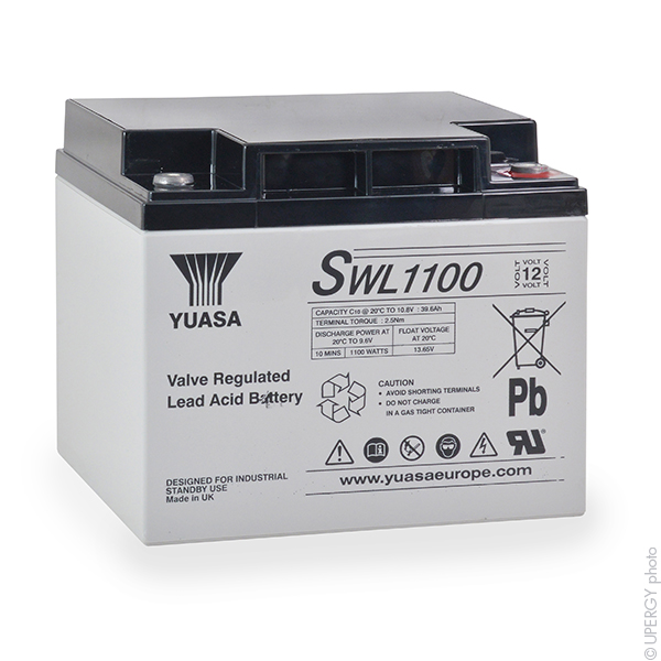 Batterie(s) Batterie onduleur (UPS) YUASA SWL1100 12V 40.6Ah M5-F