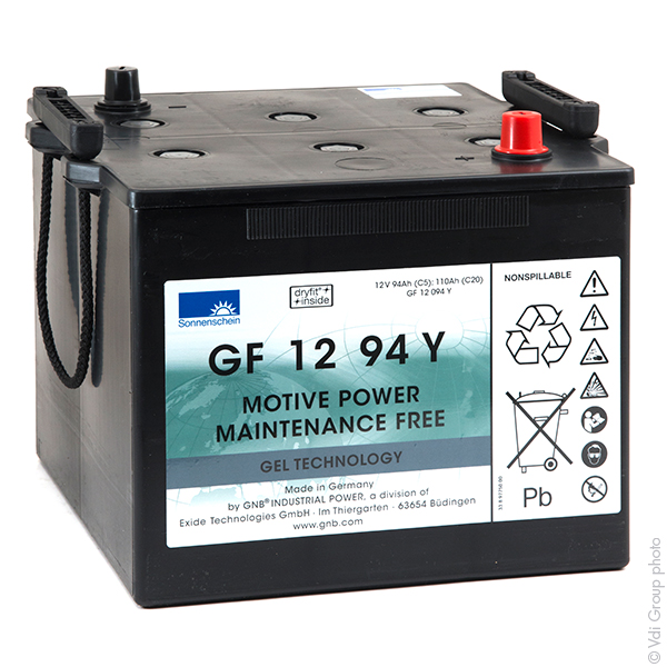 Batterie(s) Batterie traction SONNENSCHEIN GF-Y GF12094Y 12V 110Ah Auto