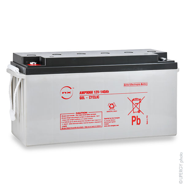 Batterie(s) Batterie plomb etanche gel NX 140-12 Cyclic 12V 140Ah M8-F