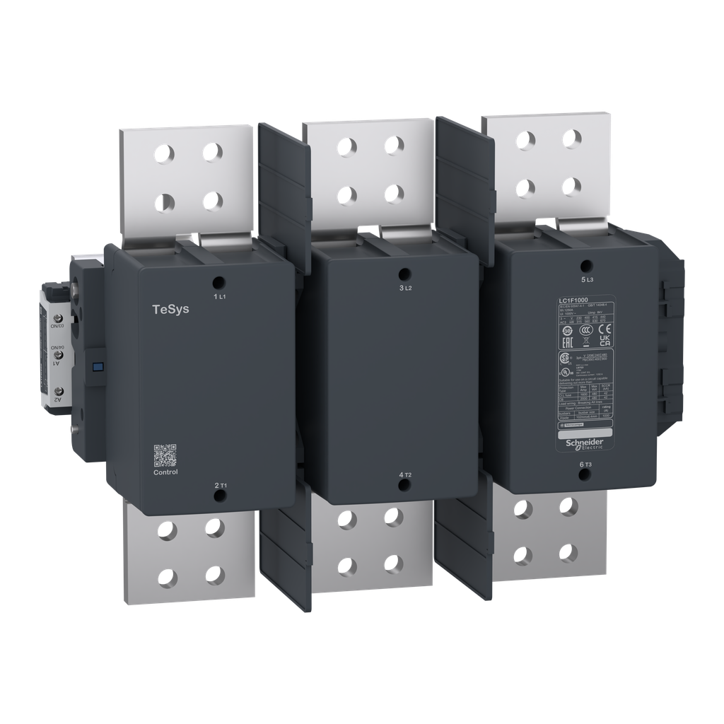 TeSys F - contacteur moteur - 3P - 1000A 415V AC3 - circuit commande 400VCA