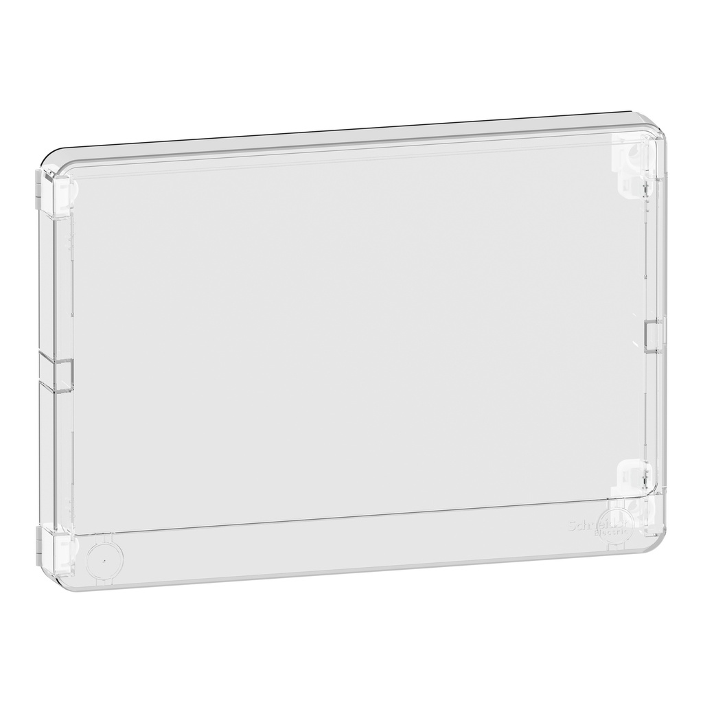 Resi9 - Porte styl transp coffret 18M - 1R - panneau de ctrl - bloc de cmd