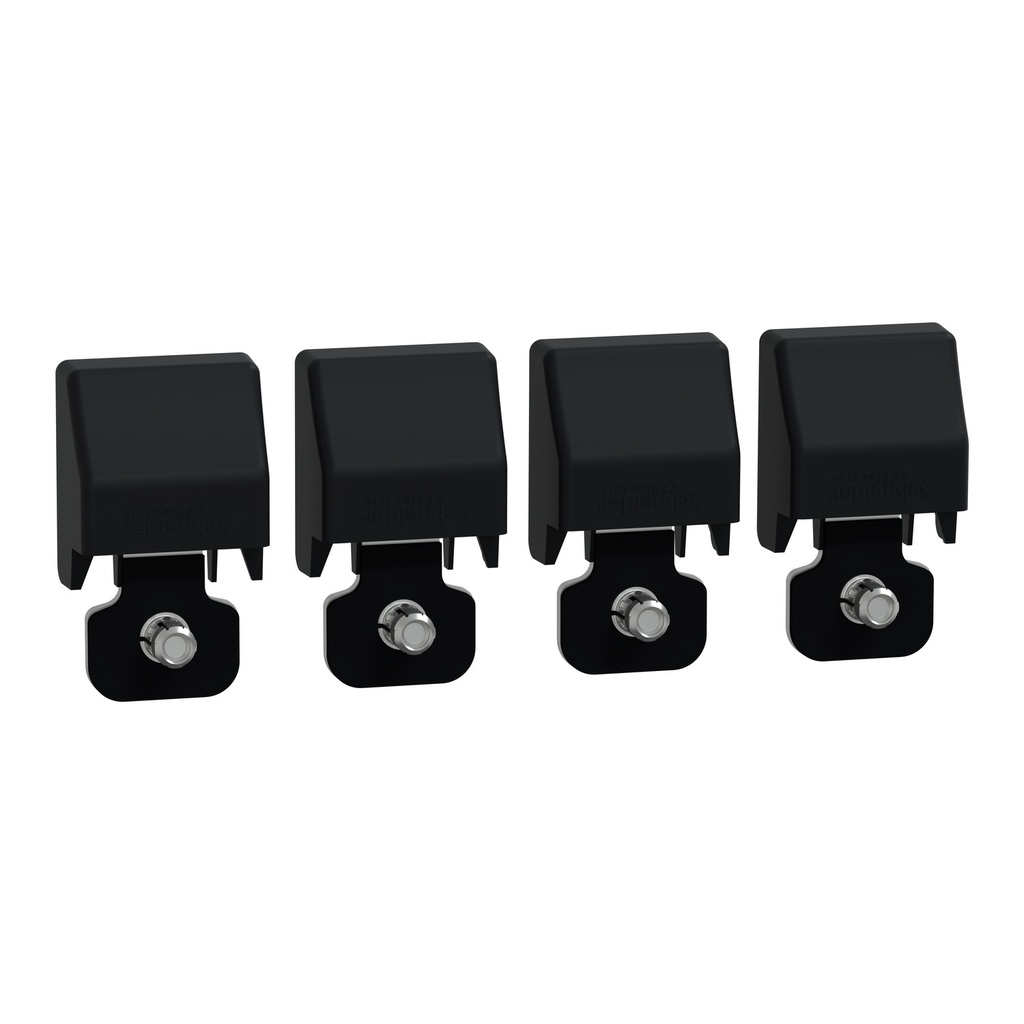 PanelSeT Accessoires - Kit de 4 pattes de fixation et caches - pour coffret S3D