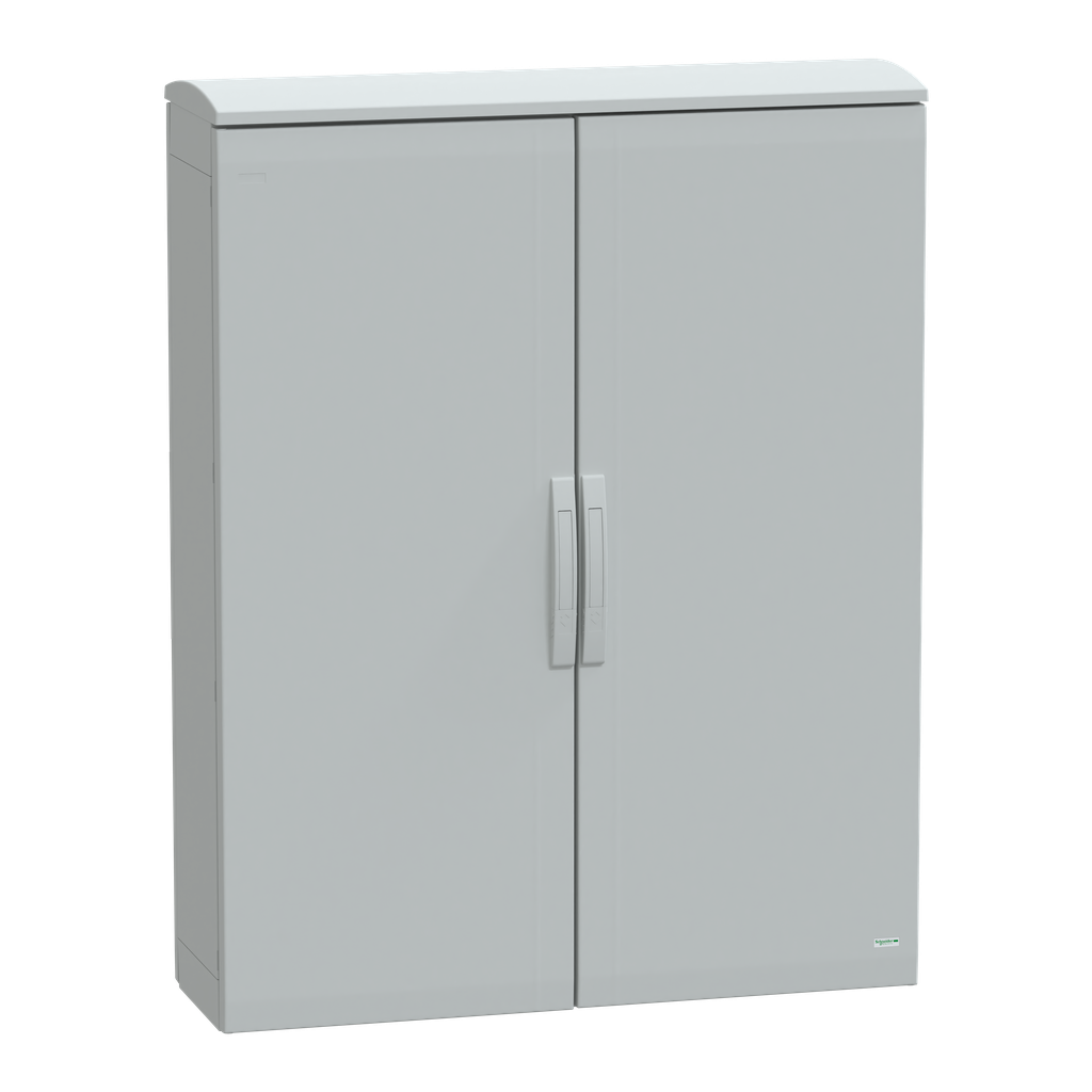 PanelSeT - Armoire polyester toit 1250x1000x320 - IP44 Ral 7035