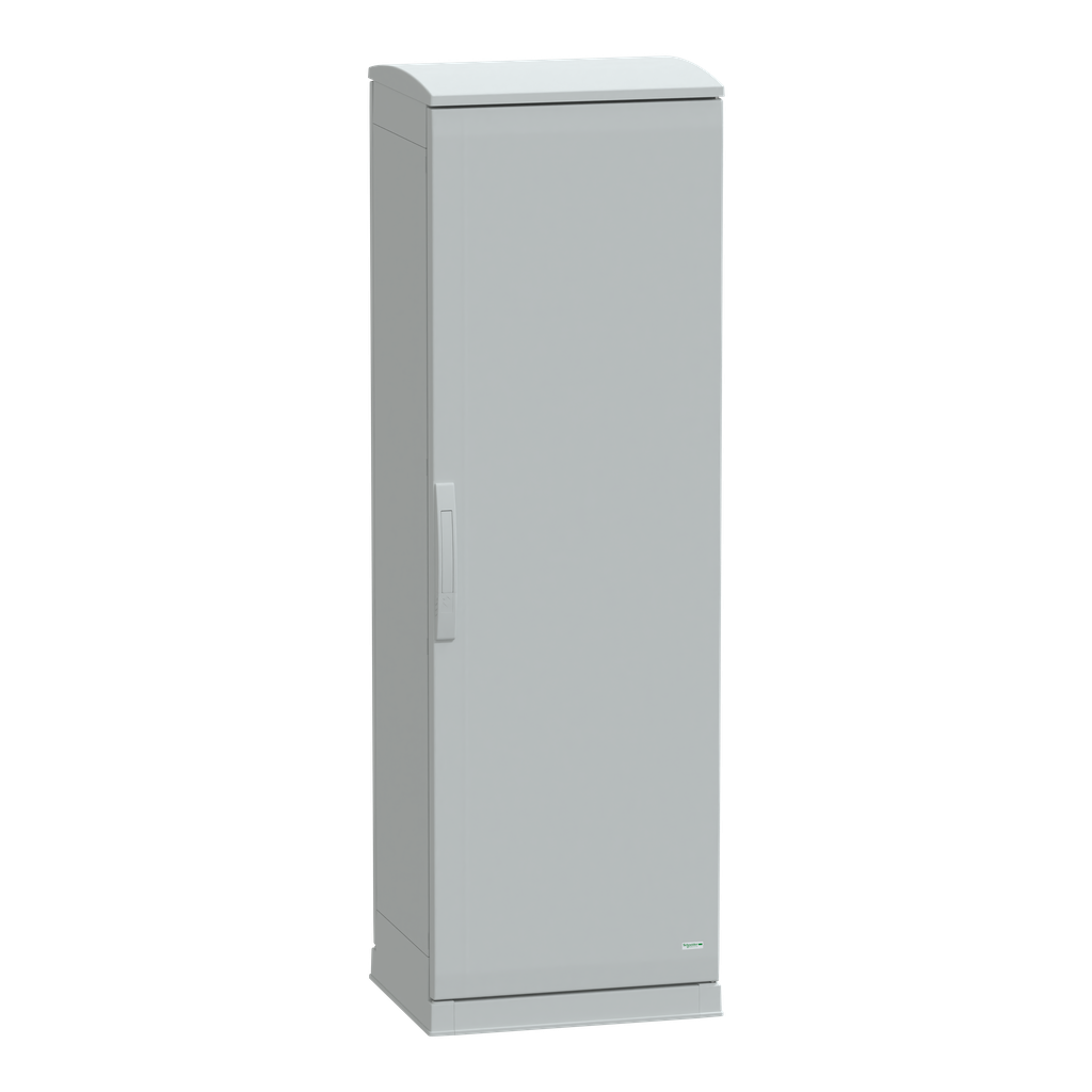 PanelSeT - Armoire polyester socle + toit 1500x500x420- IP44 Ral 7035