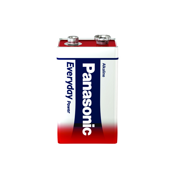 Blister(s) x 1 Pile alcaline blister x1 Panasonic Everyday Power 6LR61 9V 680mAh