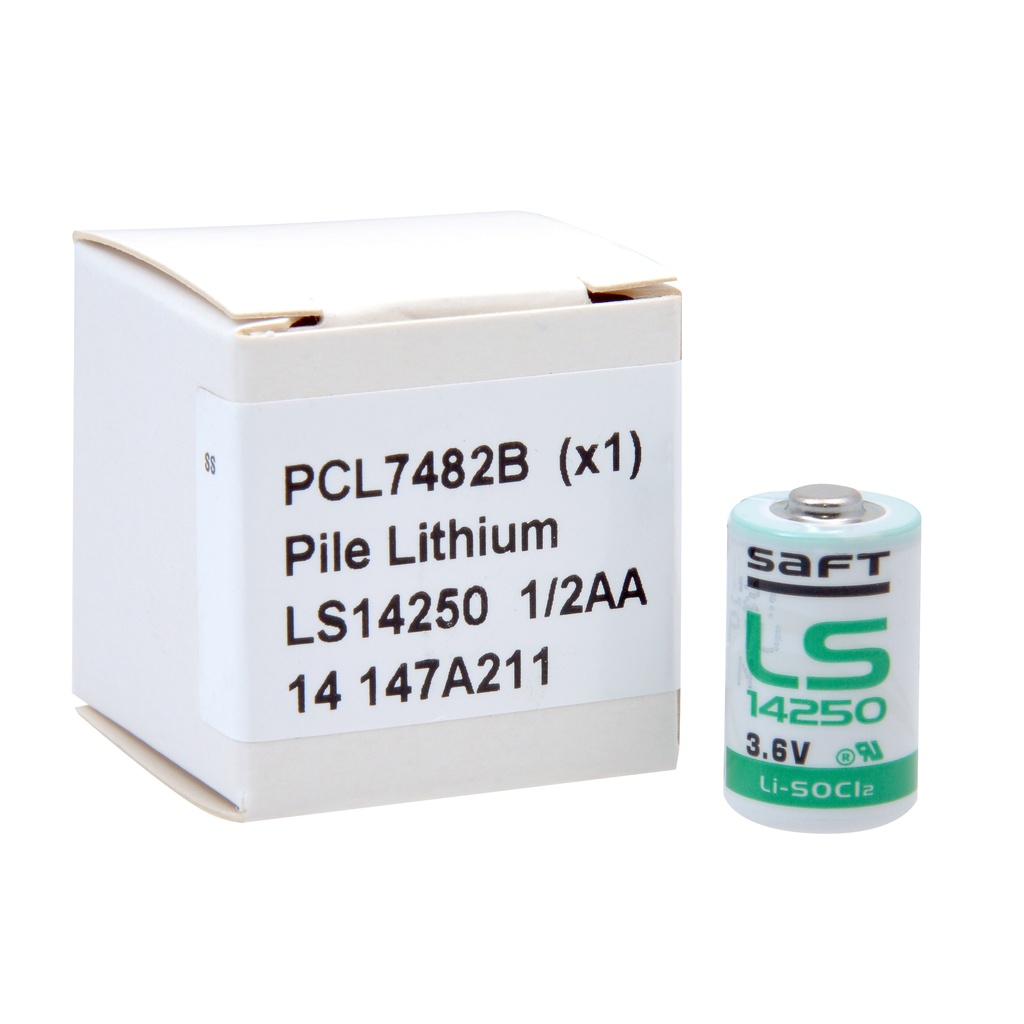 Boîte(s) de 1 Pile lithium LS14250 1/2AA 3.6V 1.2Ah