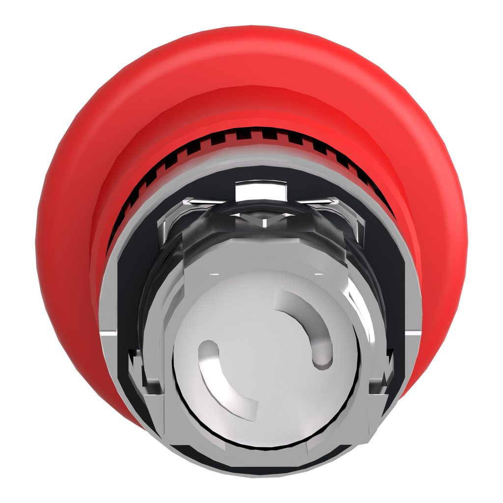 Harmony XB4 - tête bouton arrêt urgence - Ø40 - pousser tirer - rouge - lot 100