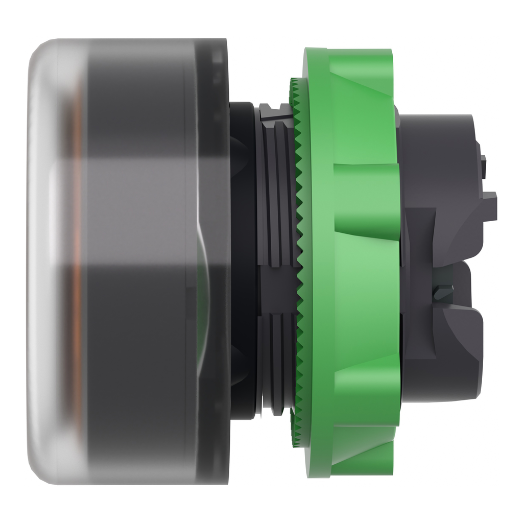 Harmony XB5 - tête bouton poussoir lumineux DEL - Ø22 - capuchonné - orange