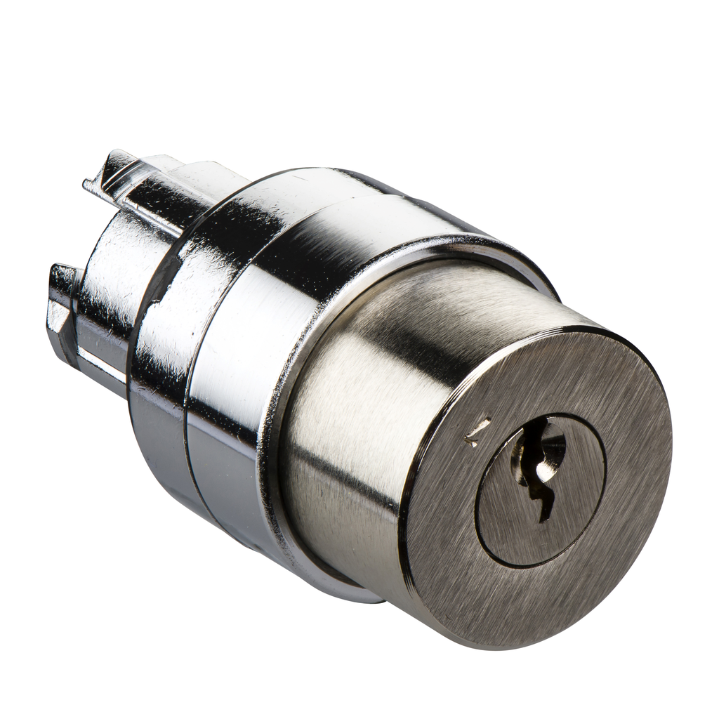 Harmony XB4 - tête bouton tournant à clé BKS - Ø22 - 2 pos fix - retr GD