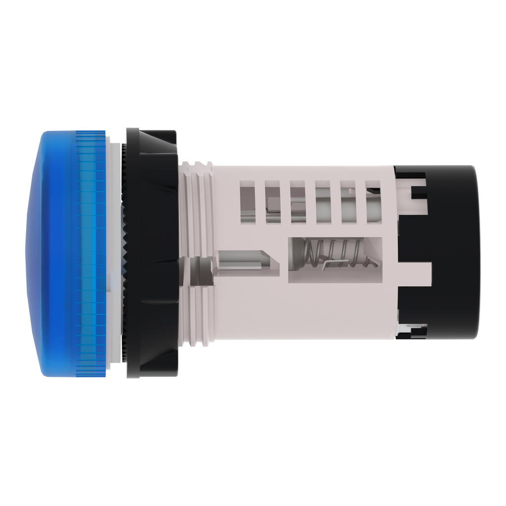 Harmony voyant rond - Ø22 - bleu - BA 9s base - <= 250V