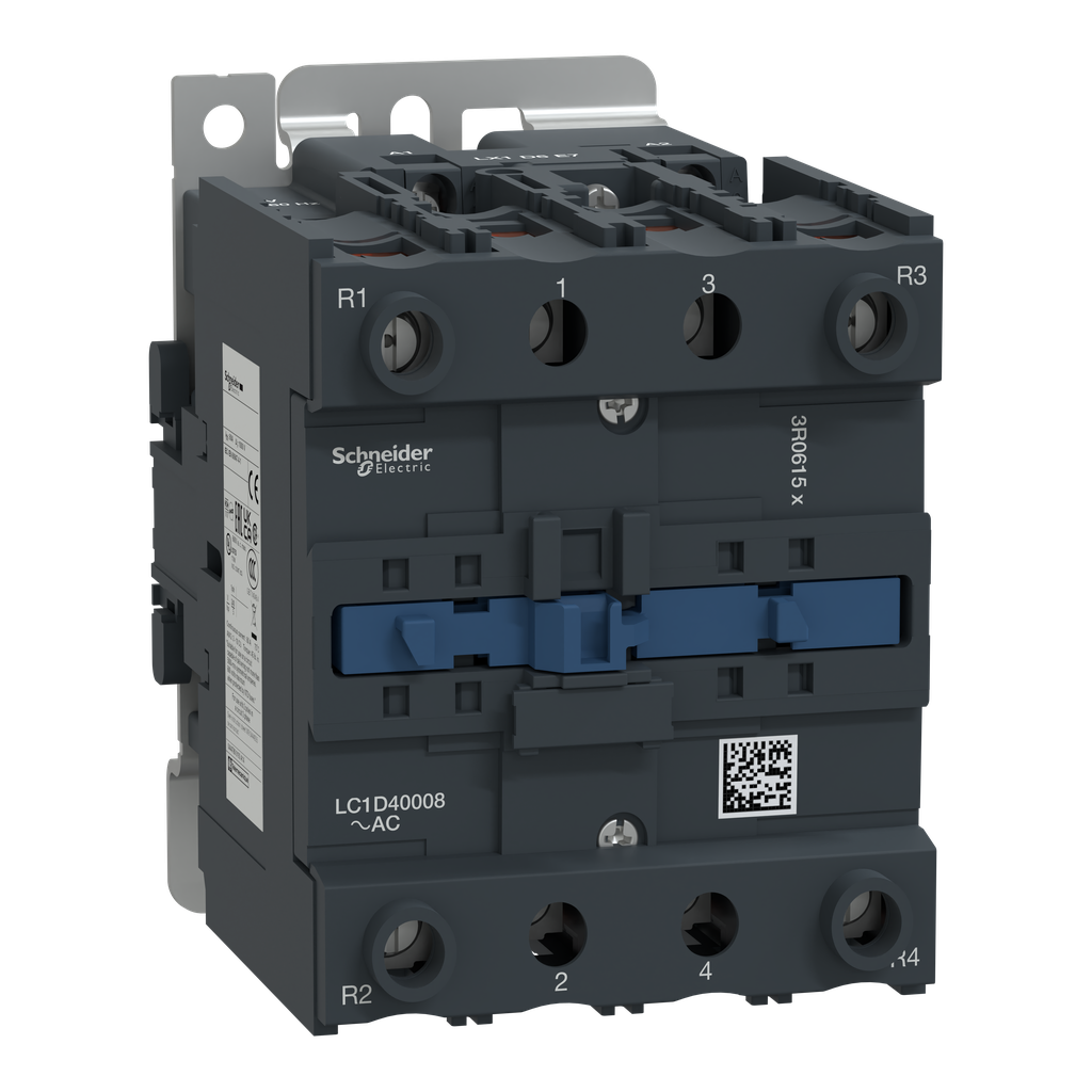 TeSys LC1D - contacteur - 4P (2F+2O) - AC-1 440V - 60A - bobine 220Vca - 50/60Hz