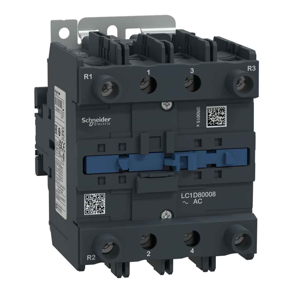 TeSys LC1D - contacteur - 4P (2F+2O) - AC-1 440V - 125A - bobine 230Vca