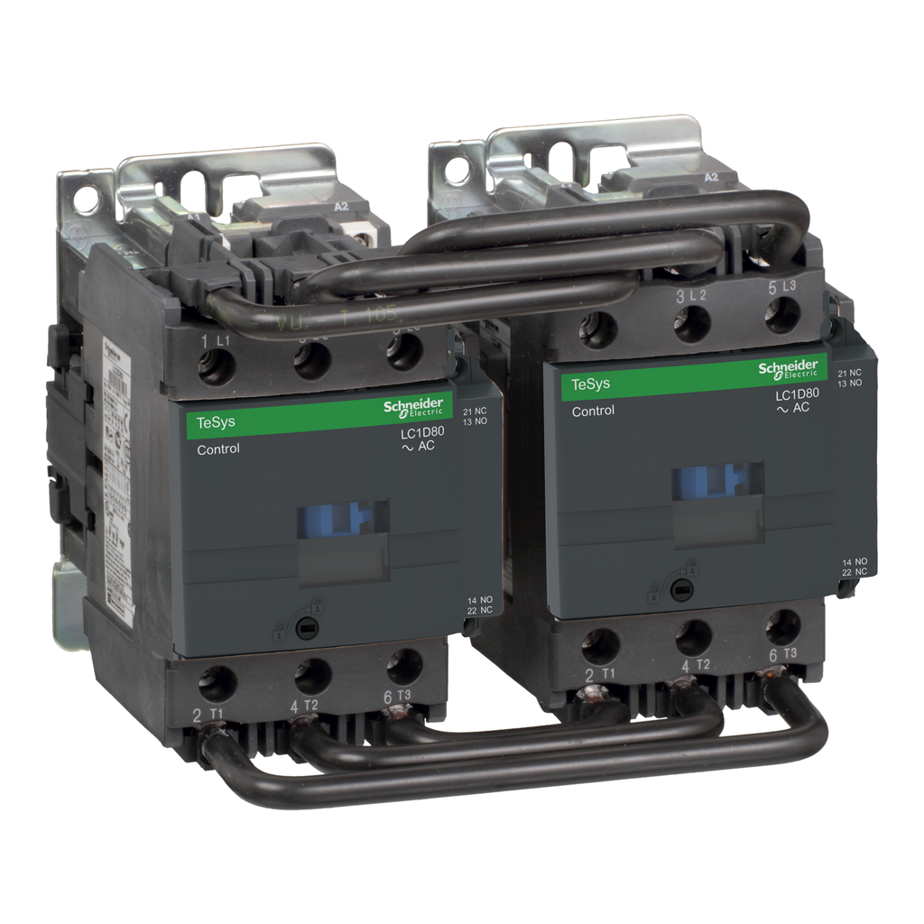 TeSys LC2D - contacteur inverseur - 3P - AC-3 440V - 80A - bobine 115Vca