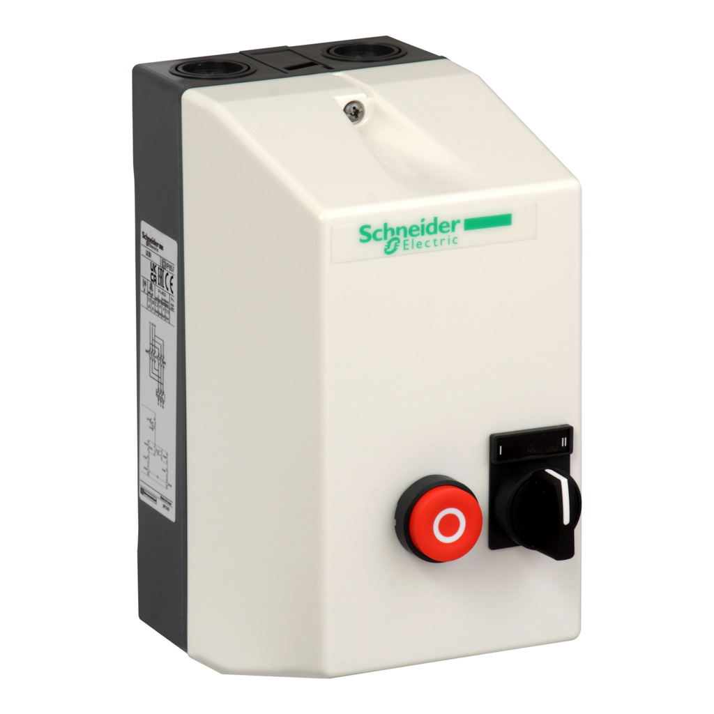 TeSys LE2D - démarreur inverseur en coffret - 9A - bobine 400Vca