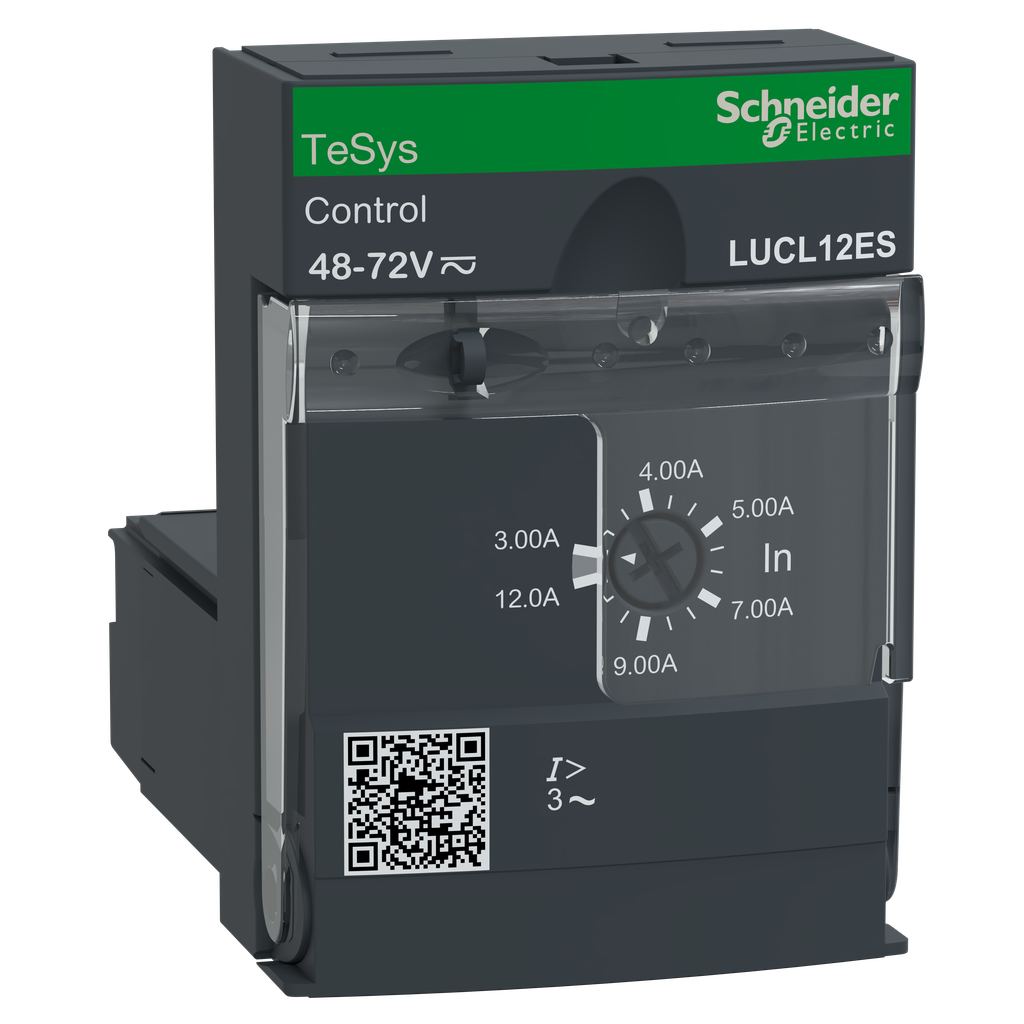 TeSys U - unité de contrôle magnétique protection - 3A à 12A - 48V à 72V