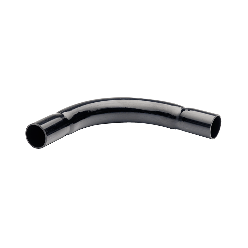 Mureva Tube - coude pour tube GT 4554 sans halogènes - Ø25 mm - Noir - IP40