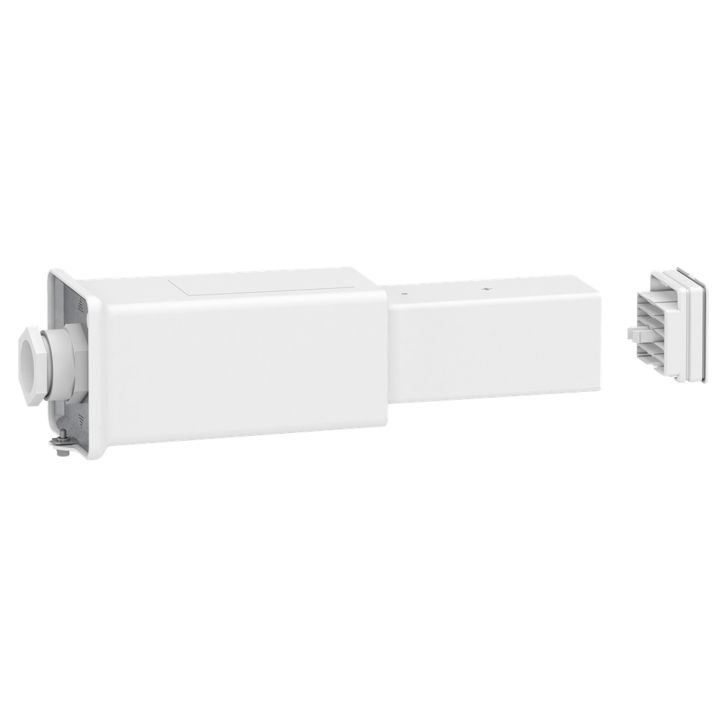 Canalis KBB - embout d'alimentation gauche 40A blanc - 3L+N+PE - bus