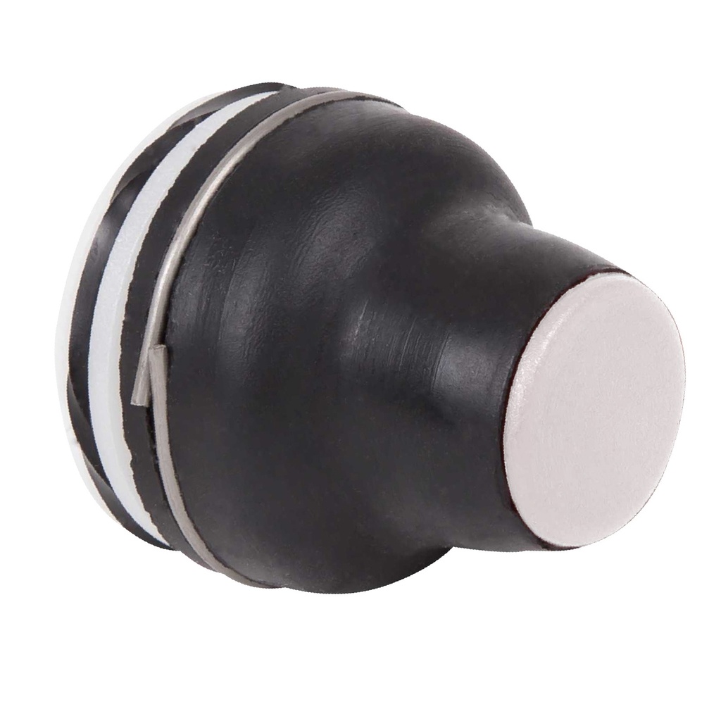 Harmony XACB - tête capuchonnée pour bouton-poussoir - blanc - 4mm. -25..+70°C